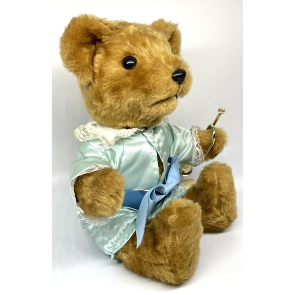 Vintage Teddy Bear Fairy Tale LITTLE BEAR BLUE Trudy Toys RARE 1982 NWT